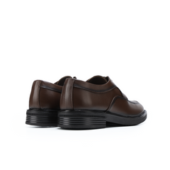 حذاء كلاسيك جلد طبيعي E – 99 بني