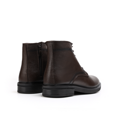 جلد طبيعي ونعل ربر MK-22 (هاف بوت لون (بني