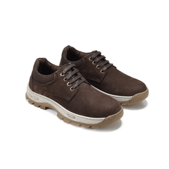 حذاء كاجوال جلد طبيعي K -710 بني