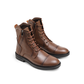 جلد طبيعي ونعل ربر MK-95 هاف بوت لون هافان