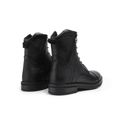 جلد طبيعي ونعل ربر MK-95 هاف بوت لون أسود