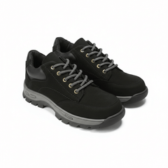 سيفتي ( السهم ) اسود شموازت جلد طبيعي ومقدمة حديد SF-027