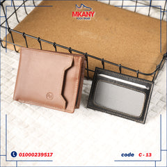 محفظة من جلد طبيعي C – 13 هافان في بني