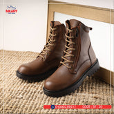 سيفتي ( النخبه ) بسوسته هافان جلد طبيعي ومقدمة حديد SF-20