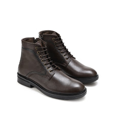 جلد طبيعي ونعل ربر MK-22 (هاف بوت لون (بني