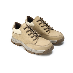 حذاء كاجوال ( بدون سيفتي ) جلد طبيعي K -715 بيج