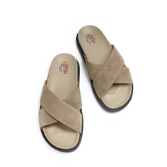 سليبر جلد طبيعي M-501 بيج