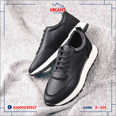 كوتشي جلد طبيعي K - 524 أسود