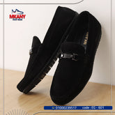 حذاء جلد طبيعي EG – 601 أسود