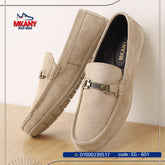 حذاء جلد طبيعي EG – 601 بيج