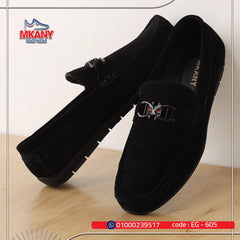 حذاء جلد طبيعي EG – 605 أسود