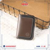 بيزنس كارد هولدر C – 03 بني في أسود