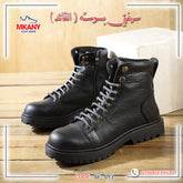 سيفتي سوسته ( القائد ) اسود جلد طبيعي ومقدمة حديد SF-13