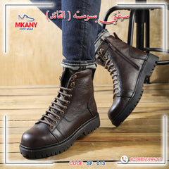 سيفتي سوسته ( القائد ) بني جلد طبيعي ومقدمة حديد SF-13