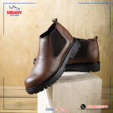 سيفتي ( الدرع ) هافان جلد طبيعي ومقدمة حديد SF - 04