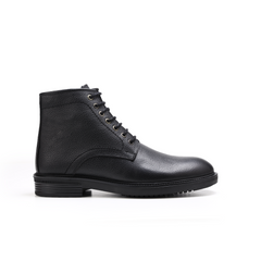 جلد طبيعي ونعل ربر MK-22 (هاف بوت لون (اسود