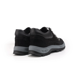 سيفتي ( البتار ) اسود شموازت جلد طبيعي ومقدمة حديد SF-025