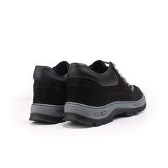 حذاء كاجوال ( بدون سيفتي ) جلد طبيعي K - 723 اسود