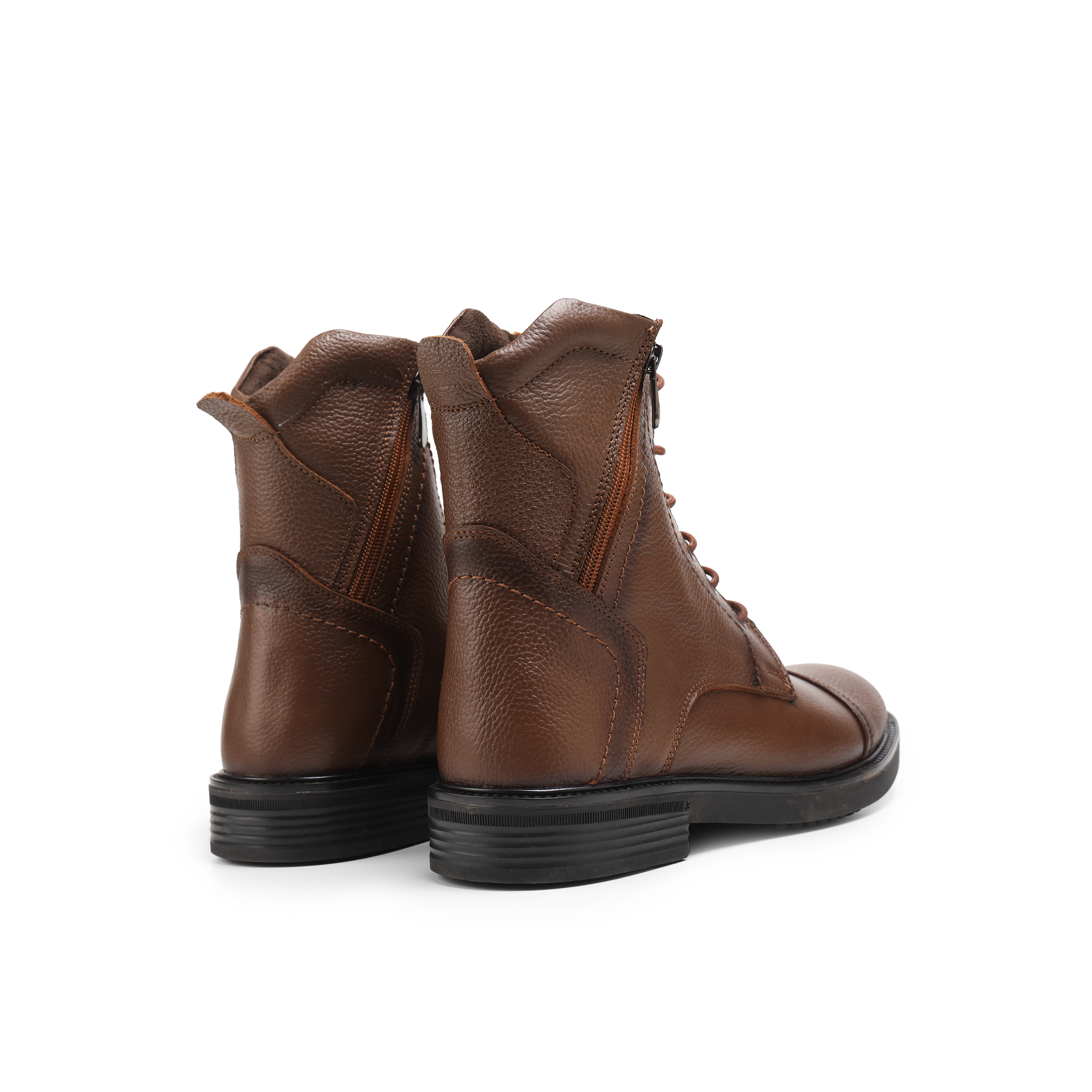 جلد طبيعي ونعل ربر MK-95 هاف بوت لون هافان