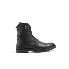 جلد طبيعي ونعل ربر MK-95 هاف بوت لون أسود