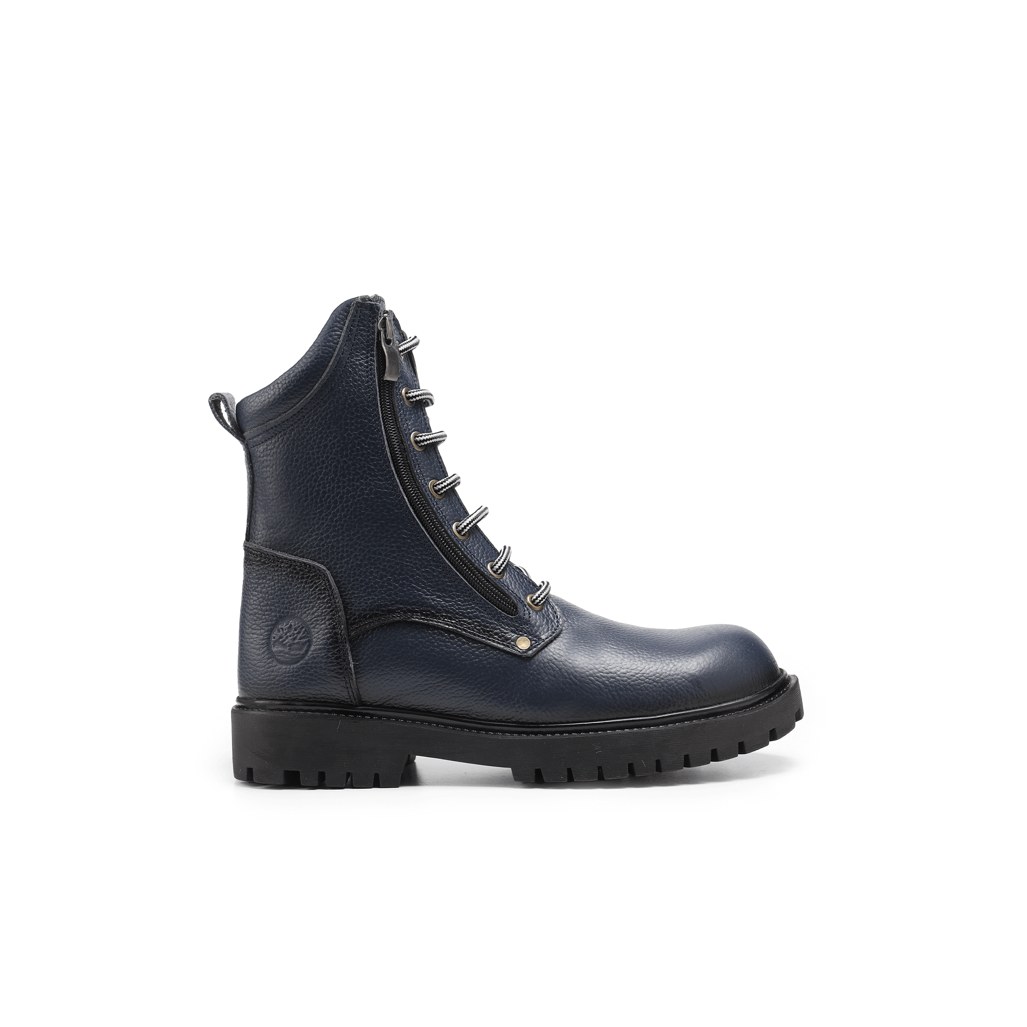 سيفتي ( النخبه ) بسوسته كحلي جلد طبيعي ومقدمة حديد SF-20