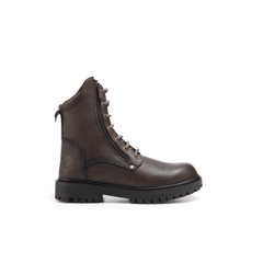 سيفتي ( النخبه ) بسوسته بني  جلد طبيعي ومقدمة حديد SF-20