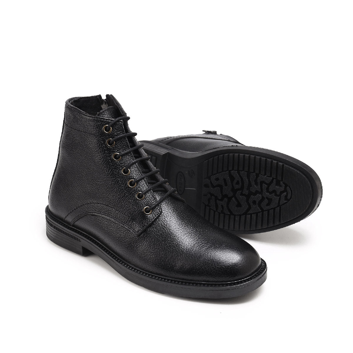 هاف بوت جلد طبيعي - موديل MK - 22