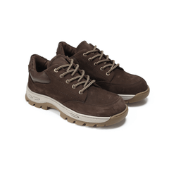 سيفتي ( السهم ) بني شموازت  جلد طبيعي ومقدمة حديد SF-027