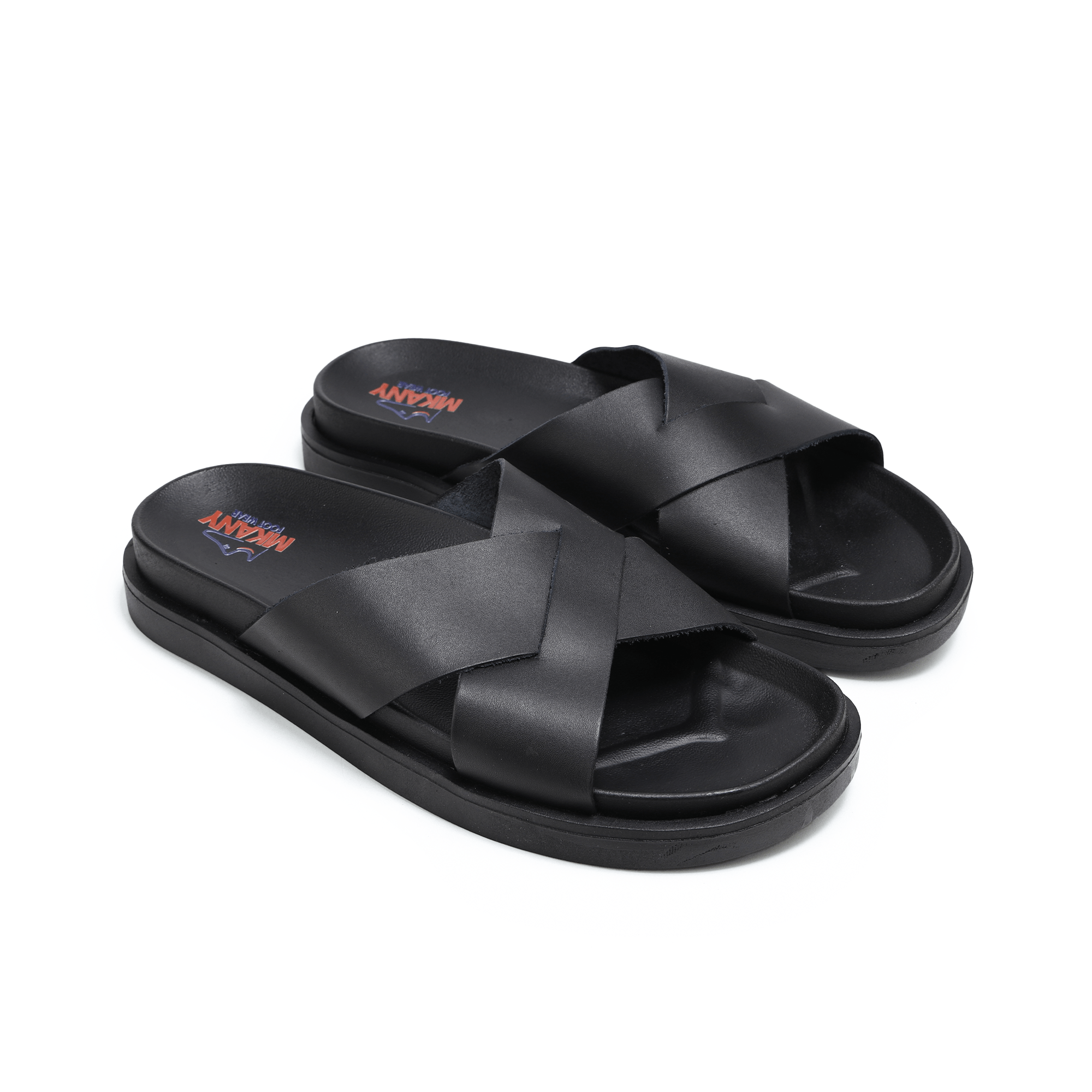 سليبر جلد طبيعي M-501 اسود