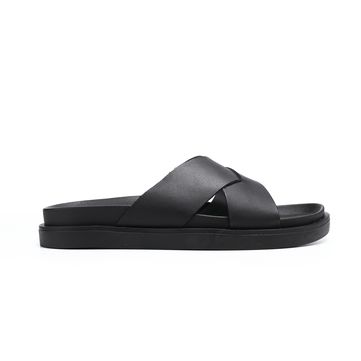 سليبر جلد طبيعي M-501 اسود