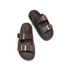 سليبر جلد طبيعي M-503 بني