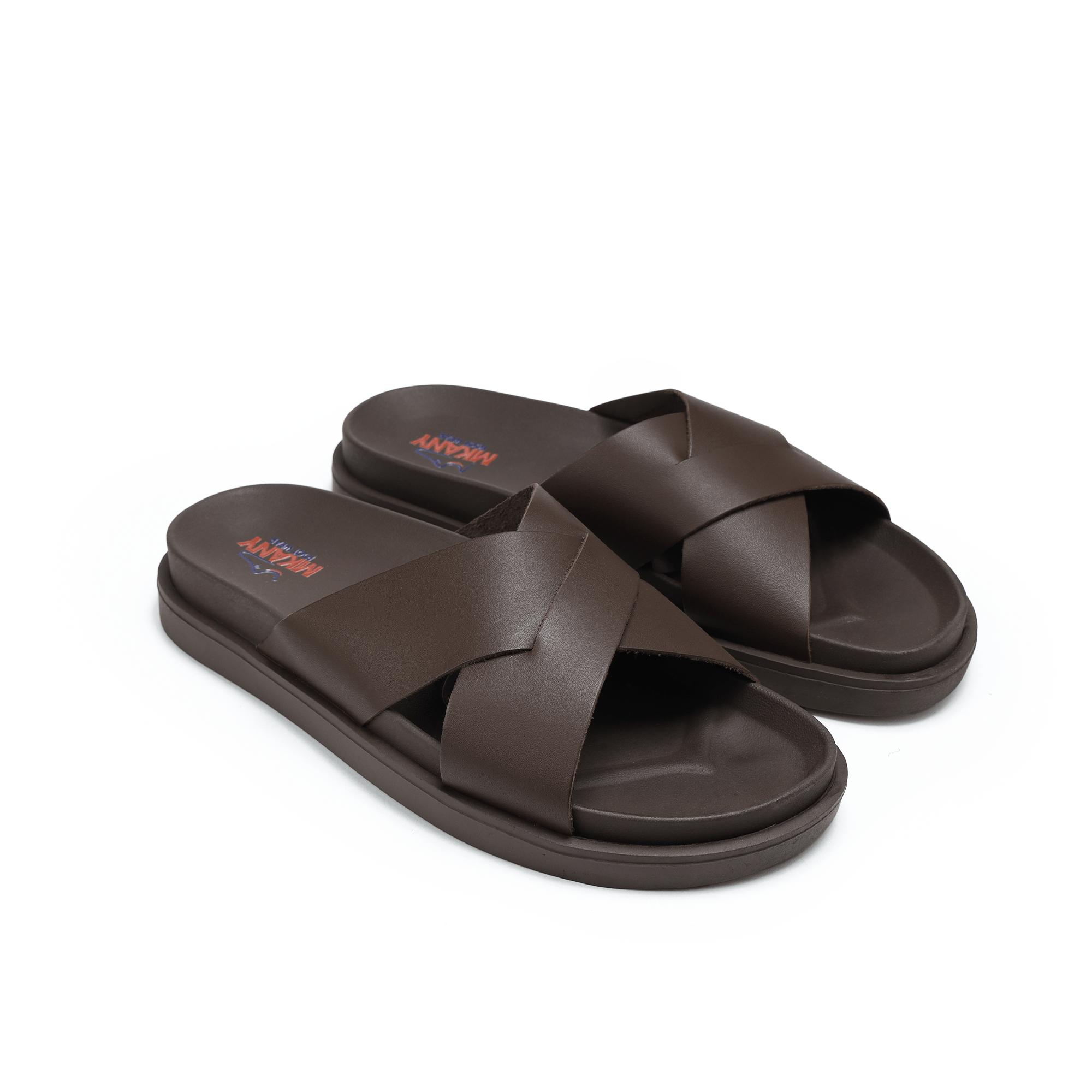 سليبر جلد طبيعي M-501 بني