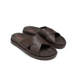 سليبر جلد طبيعي M-501 بني