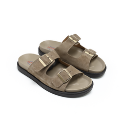 سليبر جلد طبيعي M-503 بيج شمواه