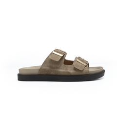 سليبر جلد طبيعي M-503 بيج شمواه