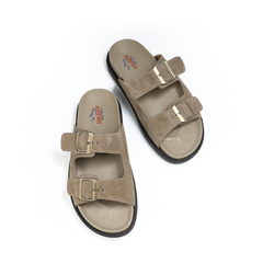 سليبر جلد طبيعي M-503 بيج شمواه