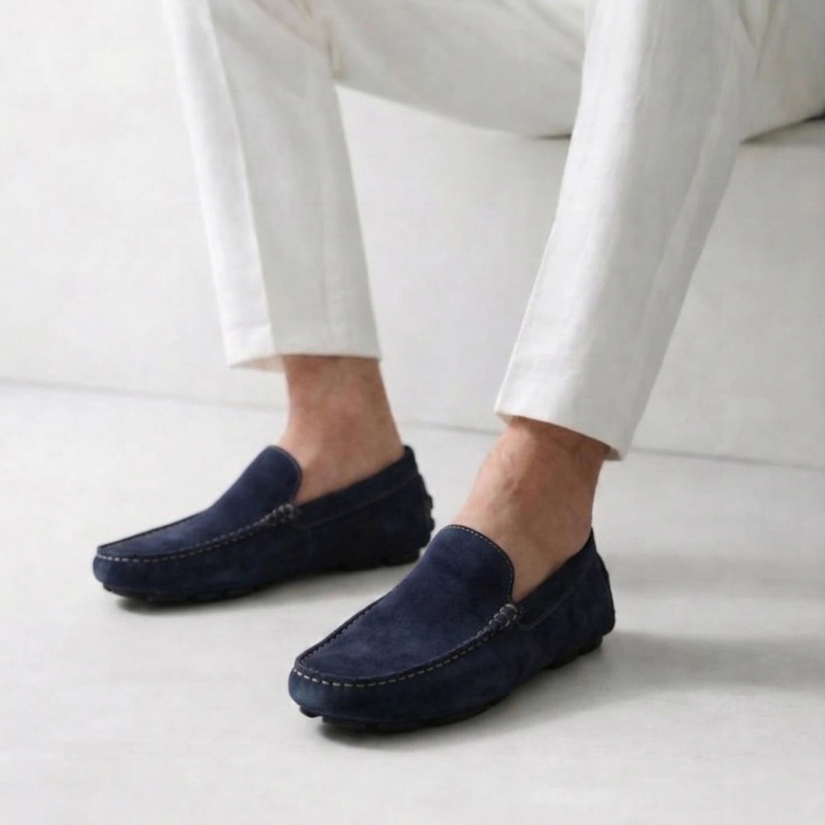 شمواه جلد طبيعي EG – 613 كحلي