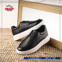 أسود k - 530 جلد طبيعي ونعل ايفا خفيف